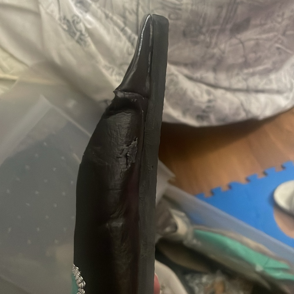 Dark brown and turquoise Moroccan mules‎ - Picture 7 of 7